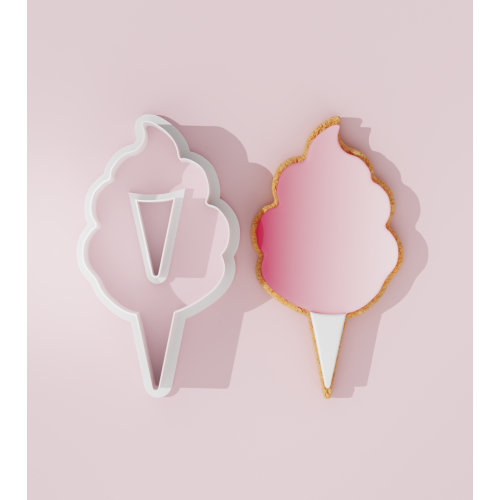 Cotton Candy Cookie Cutter