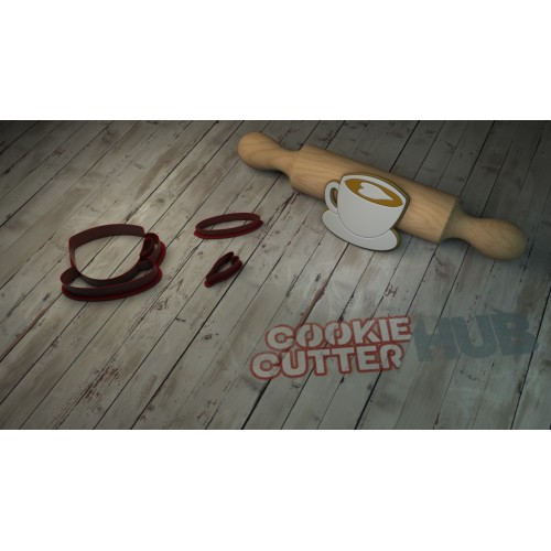 Coffee Cup #2 Cookie Cutter