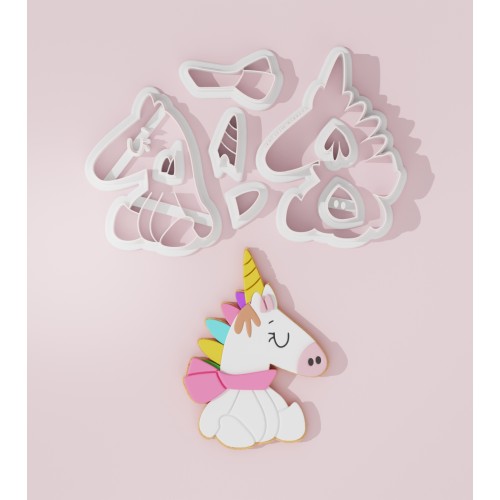 Unicorn Cookie Cutter 206