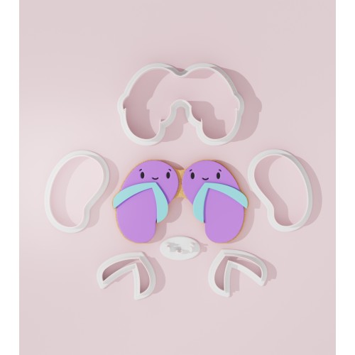 Flip Flop Cookie Cutter 102