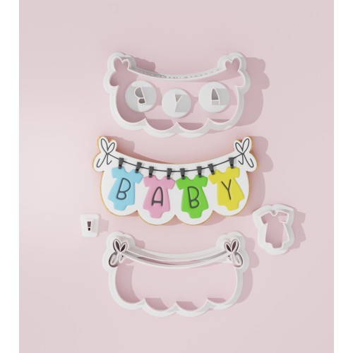 Baby Clothes Cookie Cutter 102