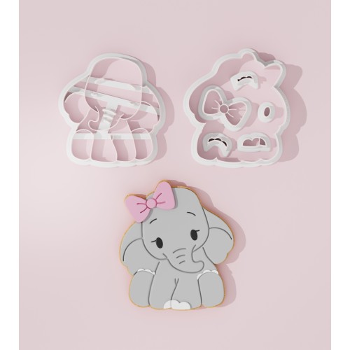 Elephant Cookie Cutter 203