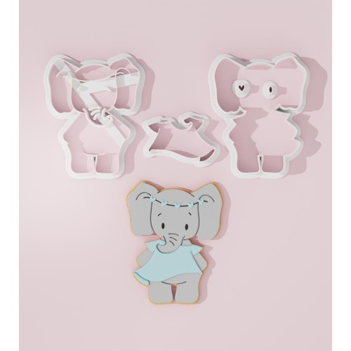 Elephant Cookie Cutter 204