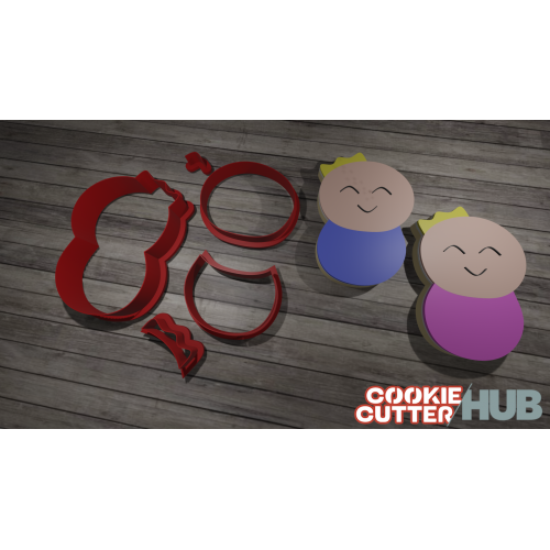 Baby Shower – Baby #3 Cookie Cutter