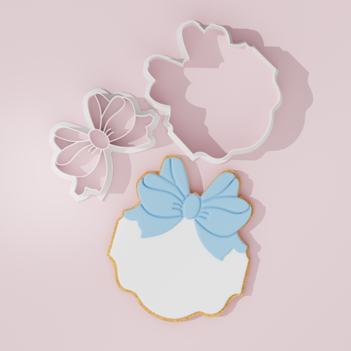 Baby Shower – Baby Bib #2 Cookie Cutter