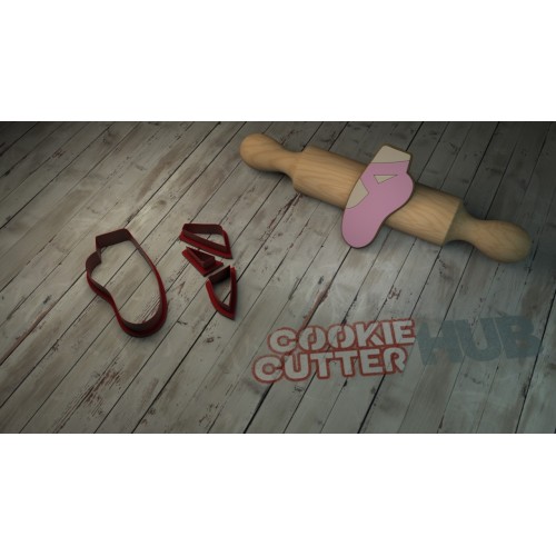 Ballet Shoe #2 Cookie Cutter