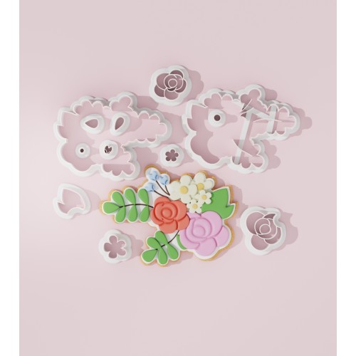 Floral Cluster Cookie...