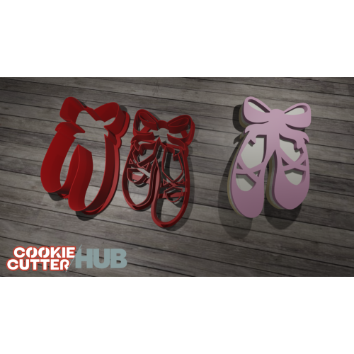 Ballet Shoe #3 Cookie Cutter