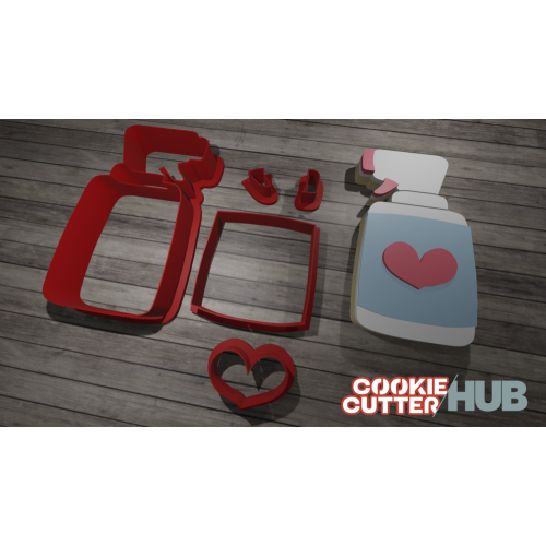 Bottle Spray Cookie Cutter