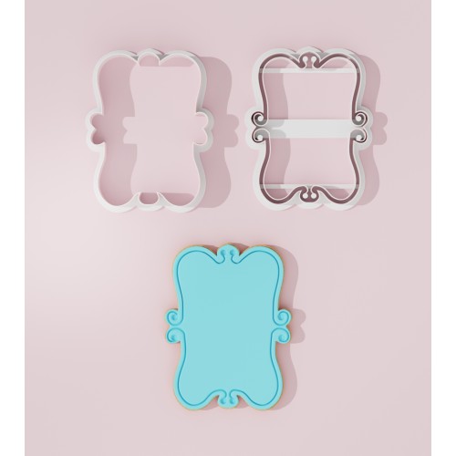 Plaque no7 Cookie Cutter