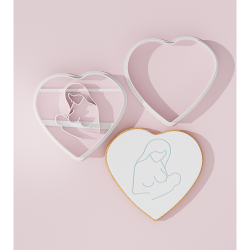 Breastfeeding Mom Cookie Cutter