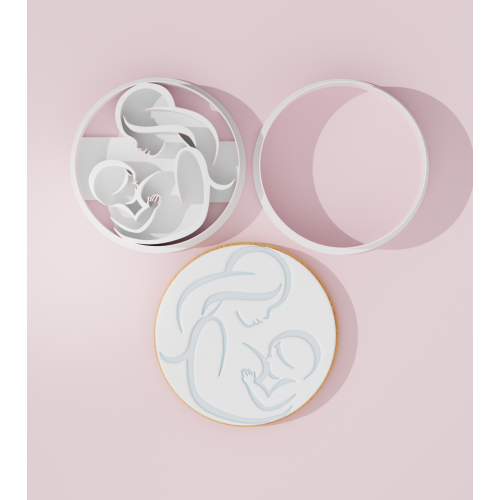 Breastfeeding Mom #4 Cookie Cutter