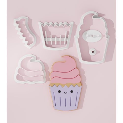 Cupcake Cookie Cutter 105