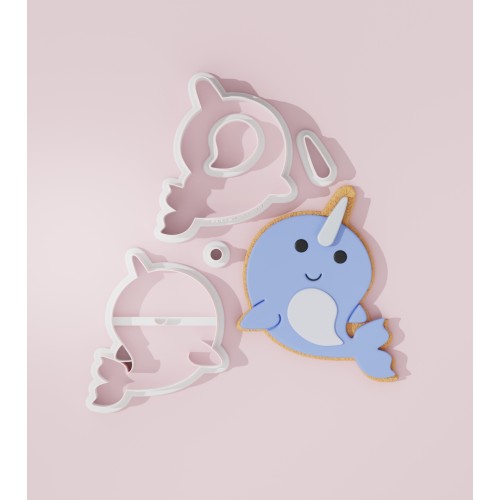 Narwhal Cookie Cutter 102