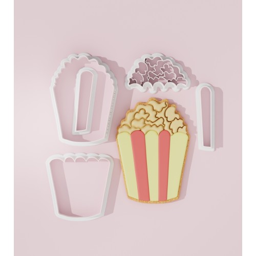 Pop Corn Cookie Cutter 102