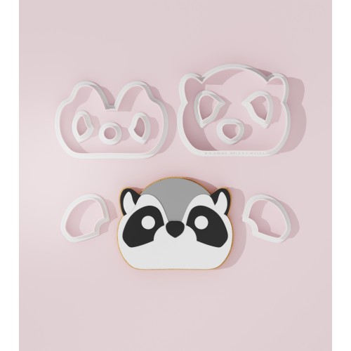 Raccoon Cookie Cutter 102