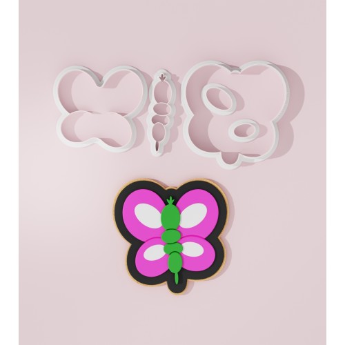 Cuddly Butterfly Cookie Cutter