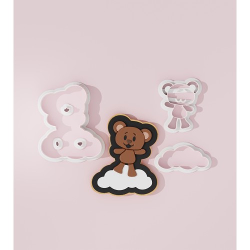 Cuddly Bear Cookie Cutter 101