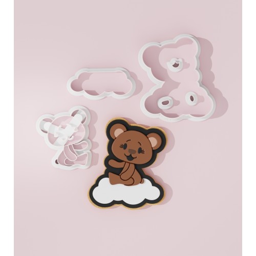 Cuddly Bear Cookie Cutter 102