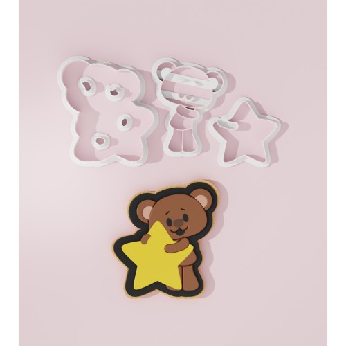 Cuddly Bear Cookie Cutter 104