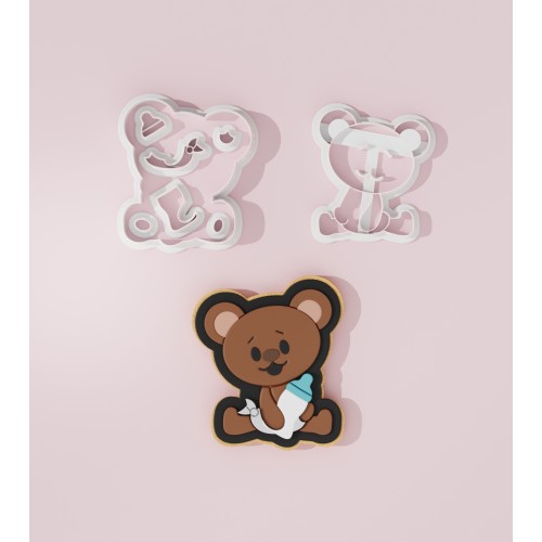 Cuddly Bear Cookie Cutter 105