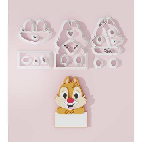Chip & Dale Cookie Cutter