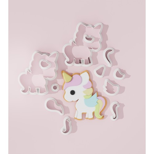 Unicorn Cookie Cutter 208