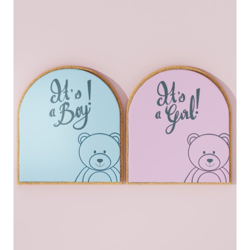 Birth Bear Cookie Cutter Set