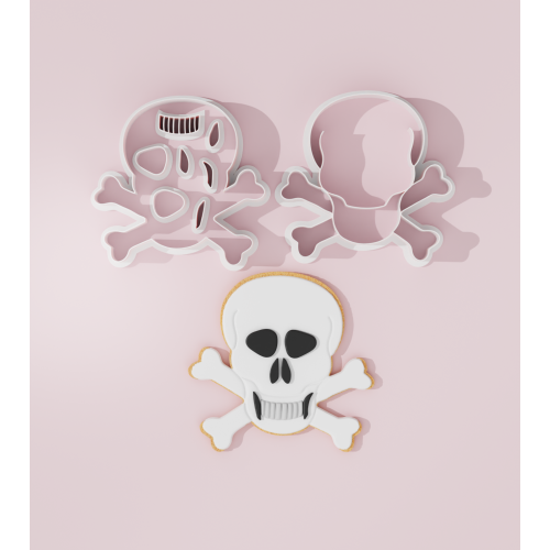 Halloween – Skull #1 Cookie Cutter