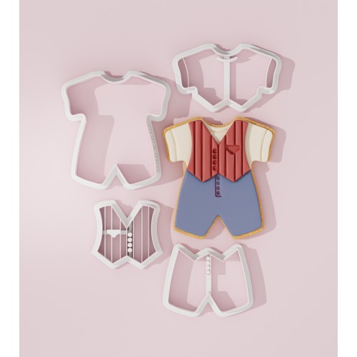 Baby Onesie Cookie Cutter 208