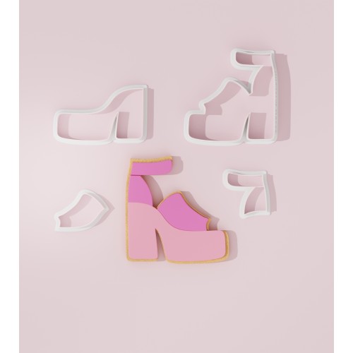 Barbie Shoe Cookie Cutter 102