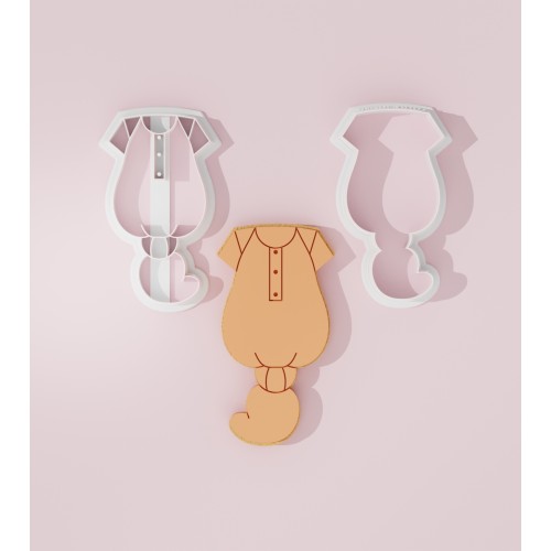 Baby Onesie Cookie Cutter 301