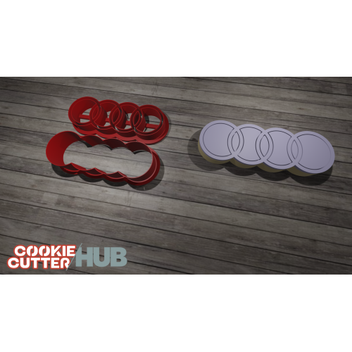 AUDI Logo #1 Cookie Cutter