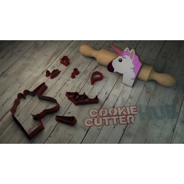 Unicorn #1 Cookie Cutter