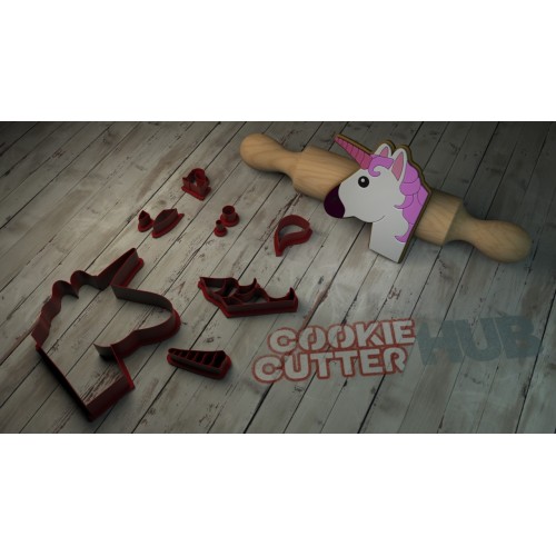 Unicorn #1 Cookie Cutter