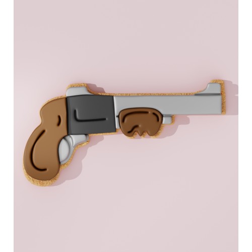 Hunting Gun Cookie Cutter