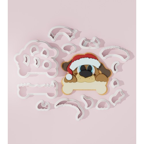 Christmas Dog Cookie Cutter...