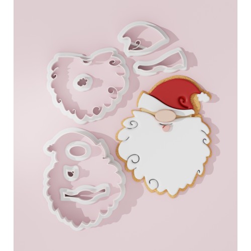 Santa Claus Cookie Cutter 701