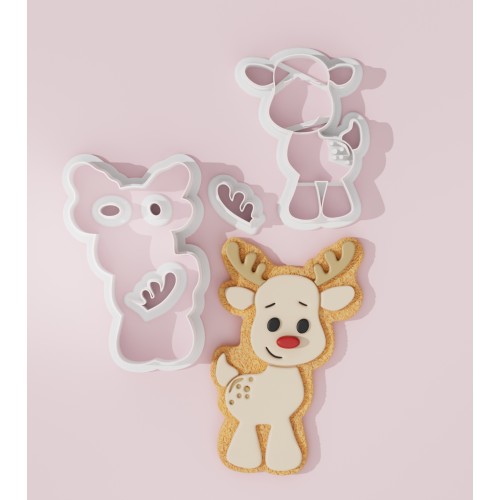 Reindeer Cookie Cutter 308