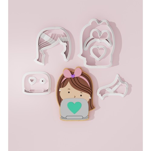 School Girl Cookie Cutter