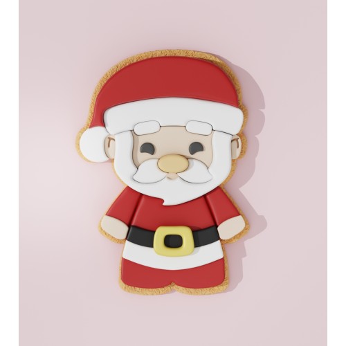 Santa Claus Cookie Cutter 704