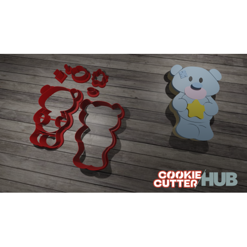 Bear #10 Cookie Cutter
