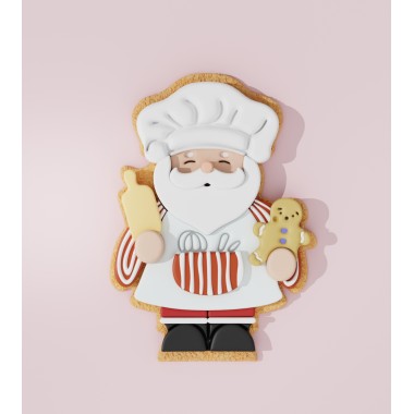 Santa Claus Cookie Cutter 706