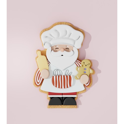 Santa Claus Cookie Cutter 706