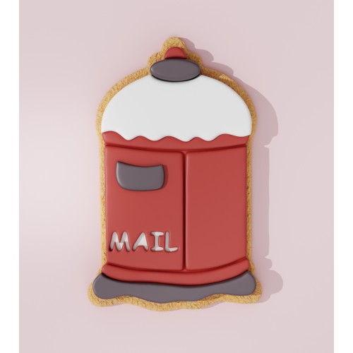 Santa Mail Box Cookie Cutter