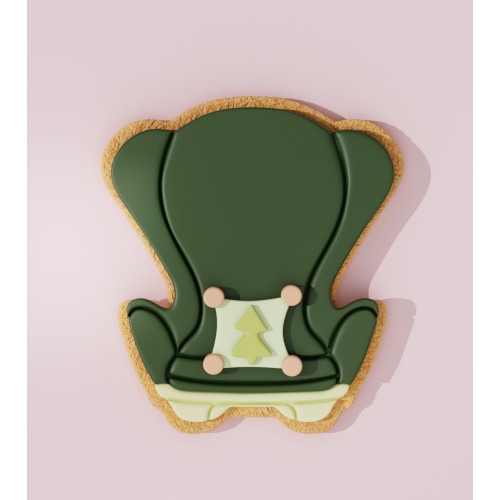 Cozy Chair Cookie Cutter