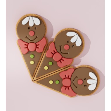 Gingerbread Cookie Cutter Platter