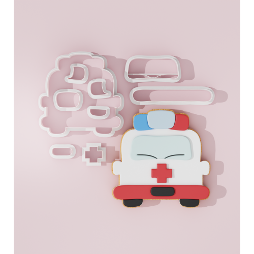 Ambulance Cookie Cutter