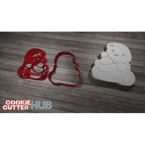 Bear #2 Cookie Cutter Stamp