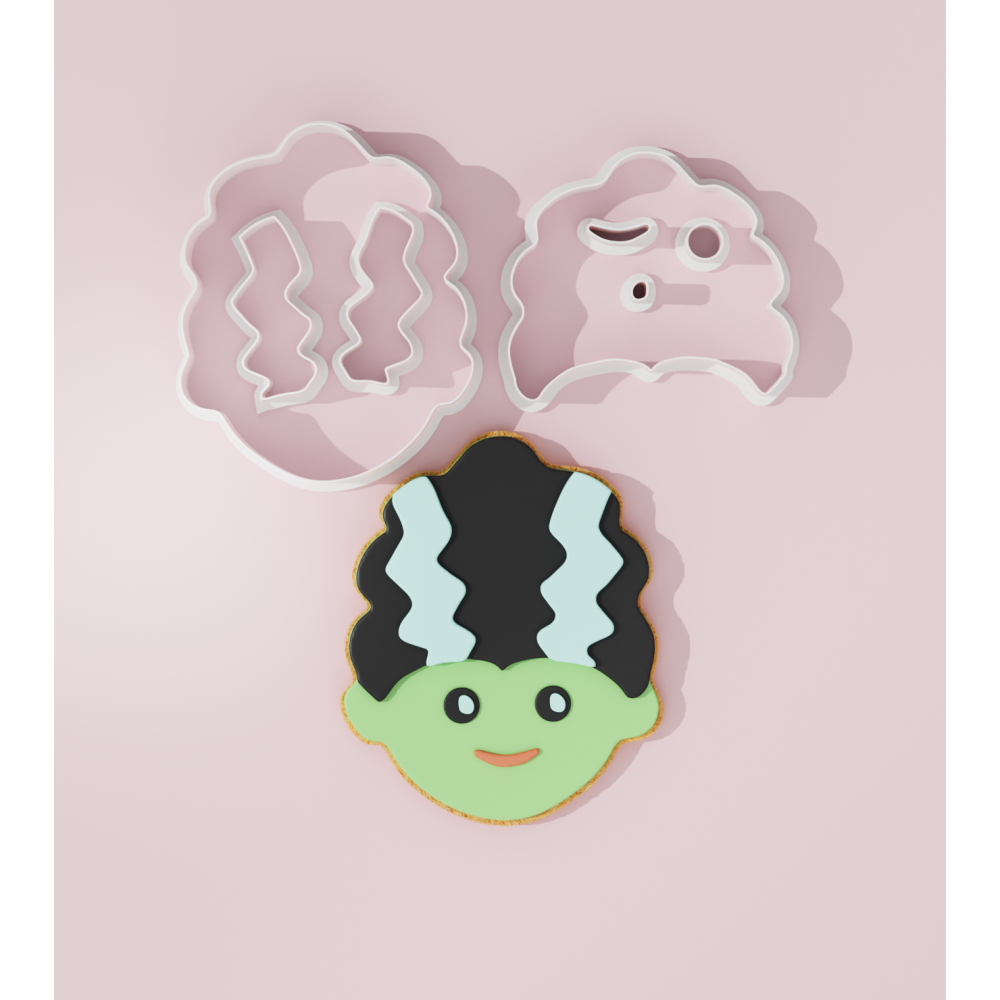 Halloween – Frankenstein Wife Cookie Cutter